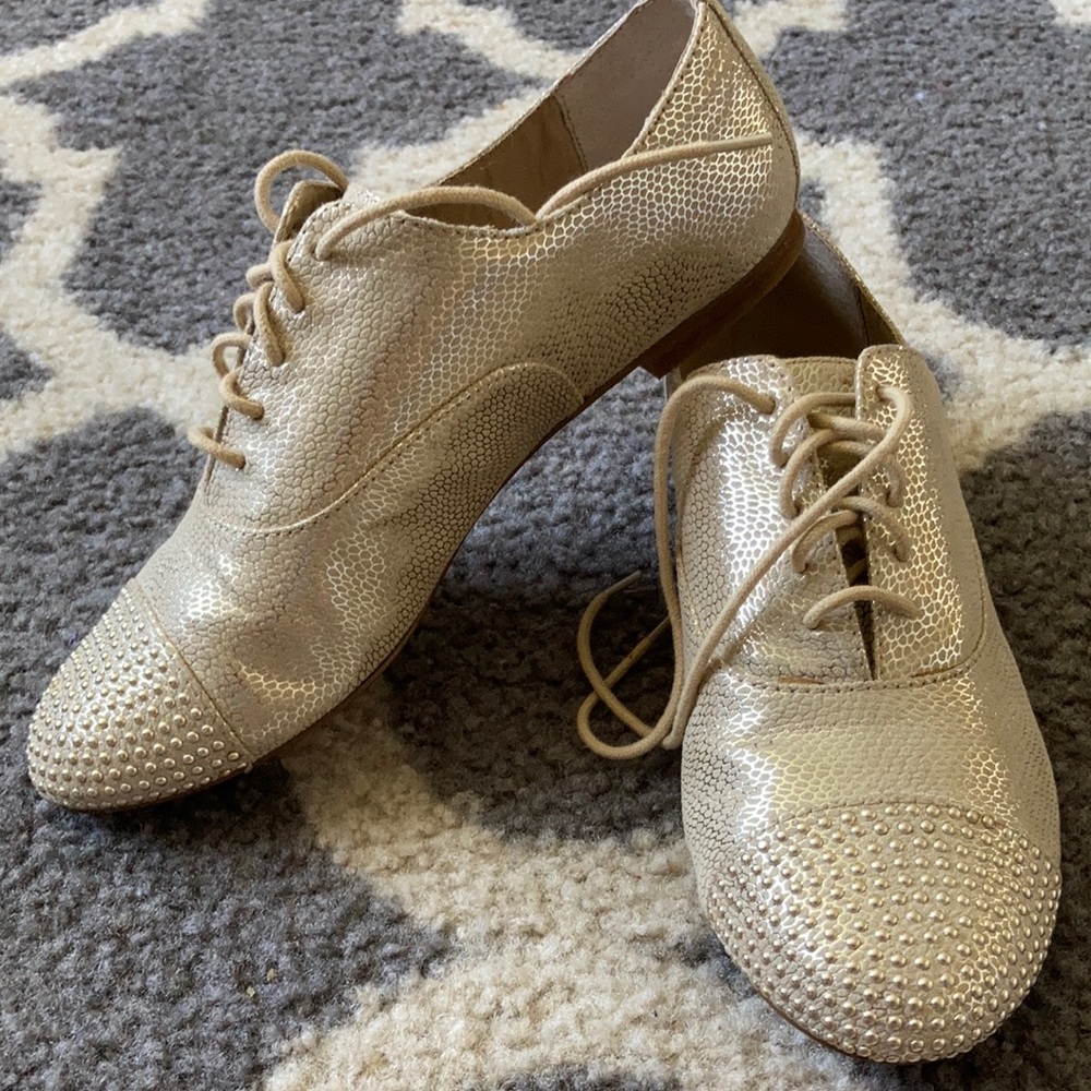 Rhinestone loafers